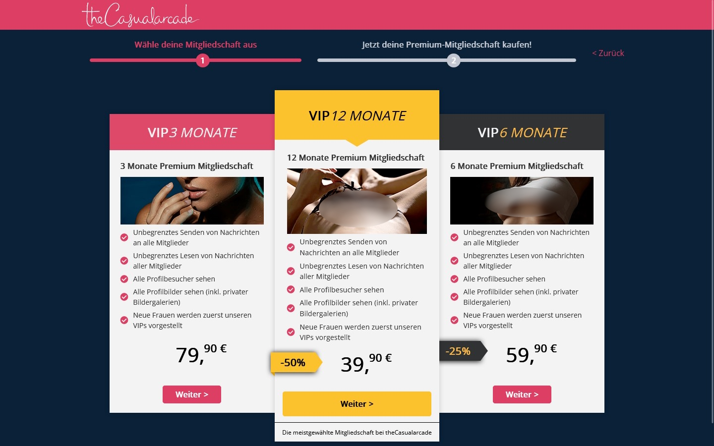 TheCasualArcade.at Kosten