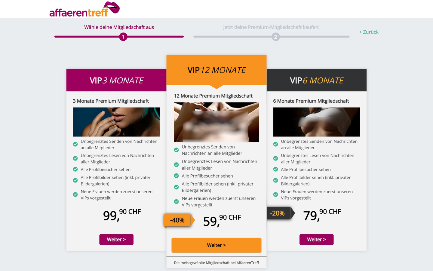 AffaerenTreff.ch Kosten