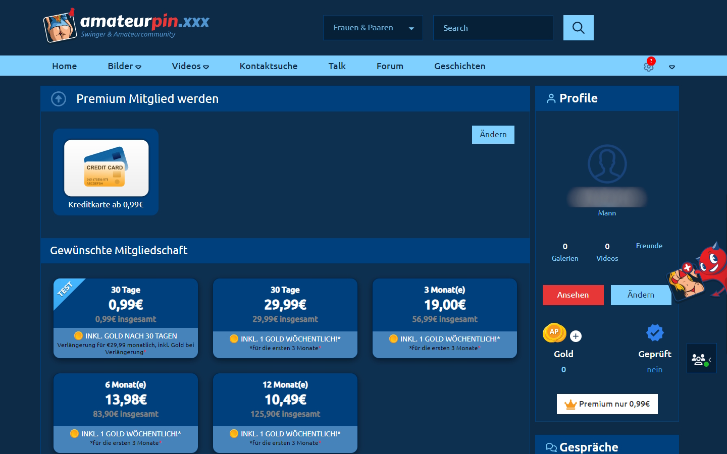 AmateurPin.xxx Kosten
