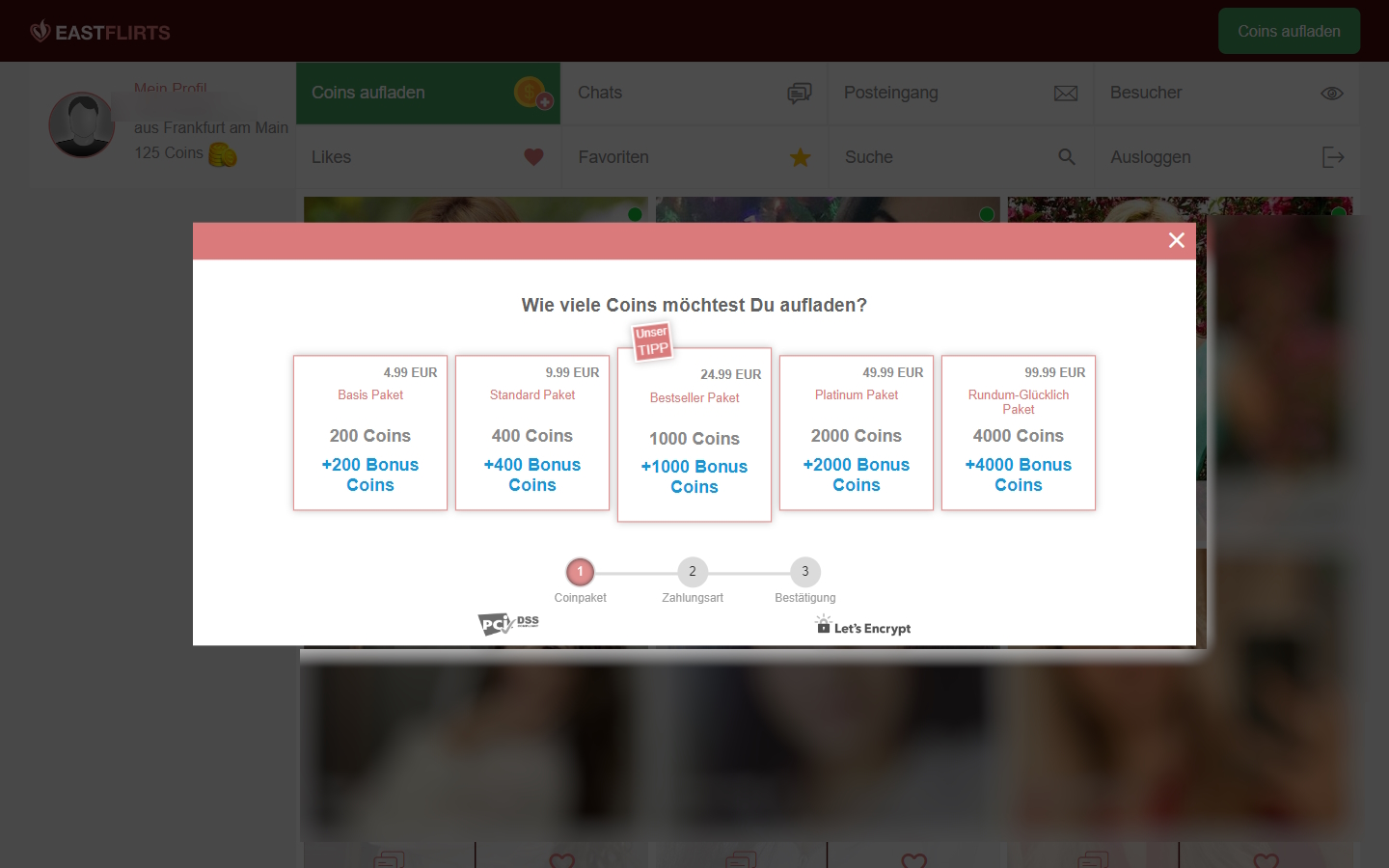 EastFlirts.com Kosten