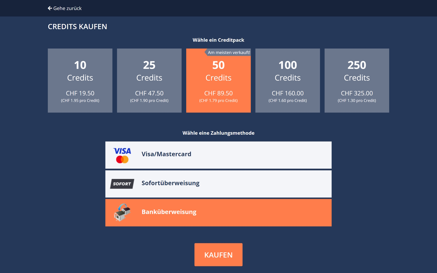 FlirtKontakte.ch Kosten