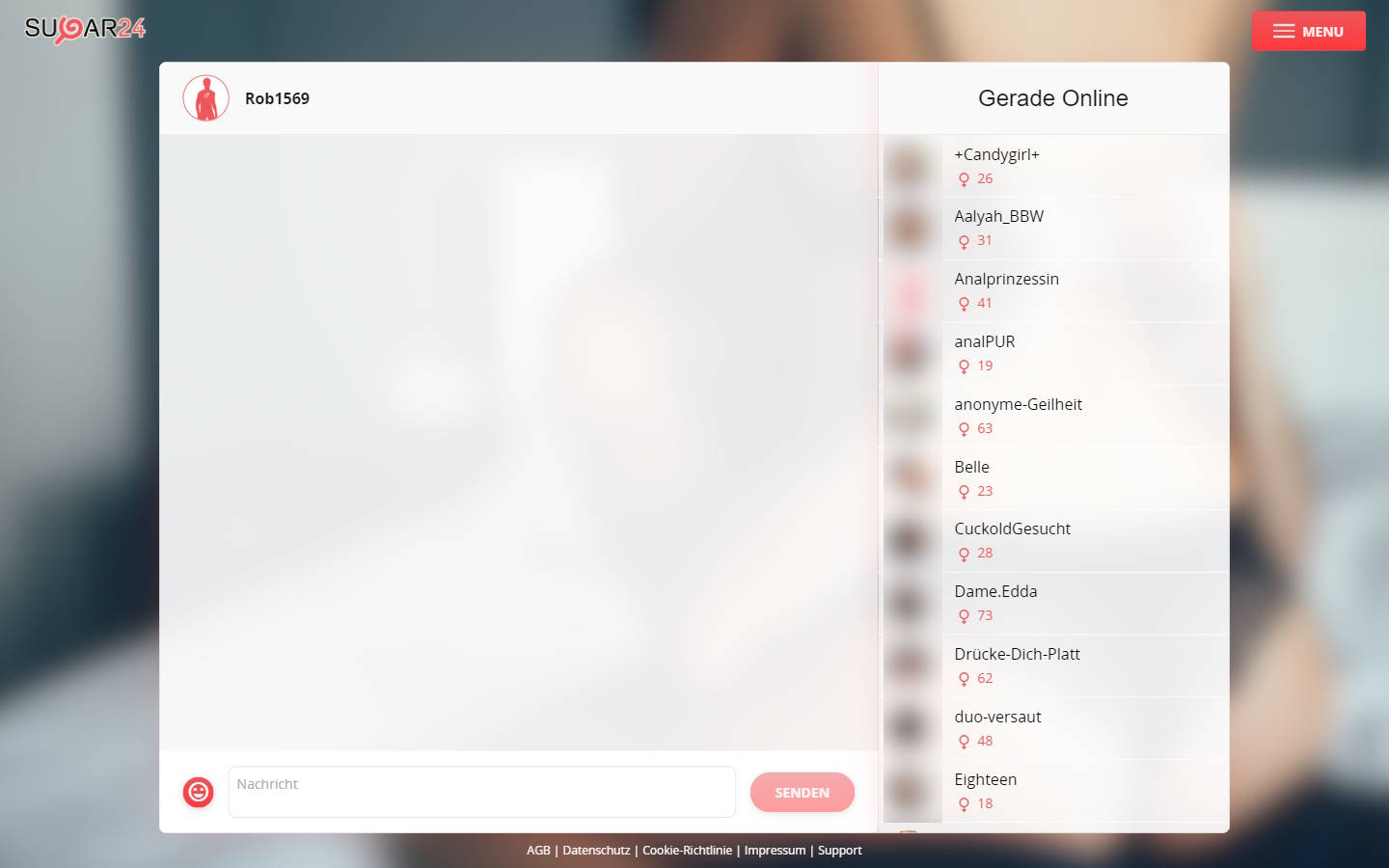 Sugar24.net Mitgliederbereich