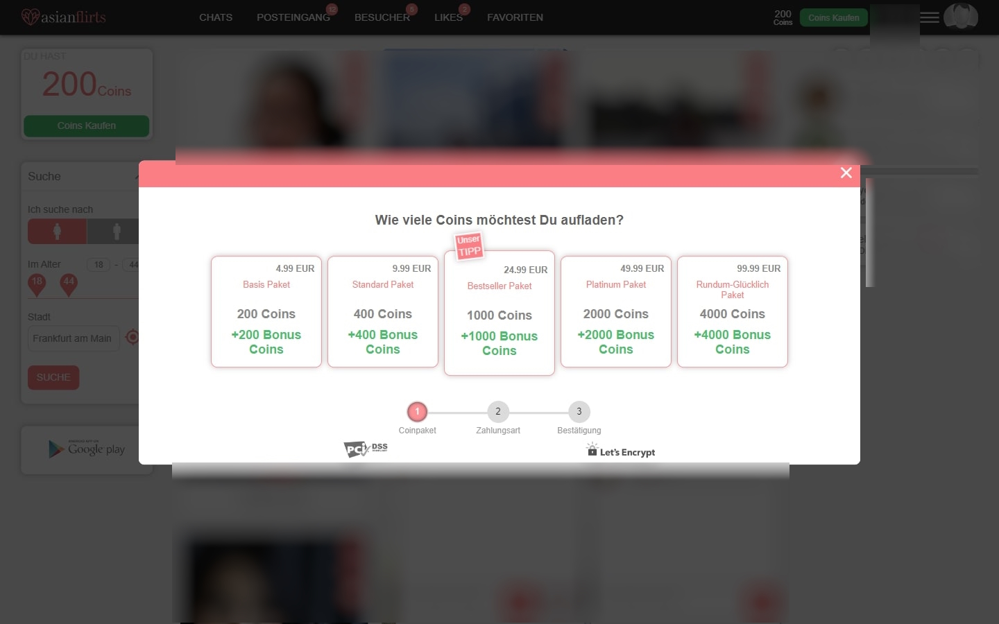 AsianFlirts.com Kosten