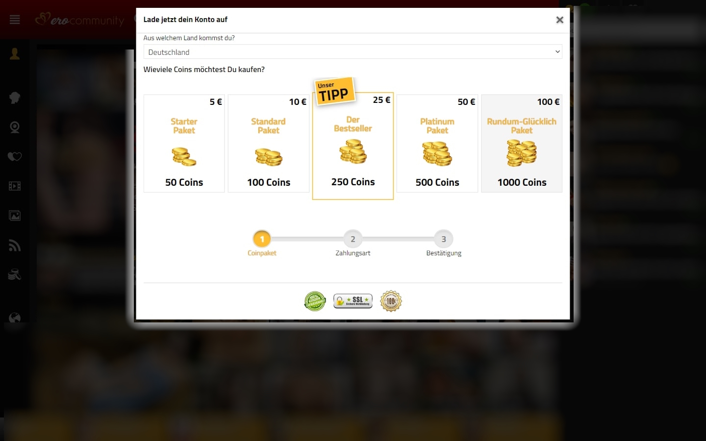 EroCommunity.com Kosten