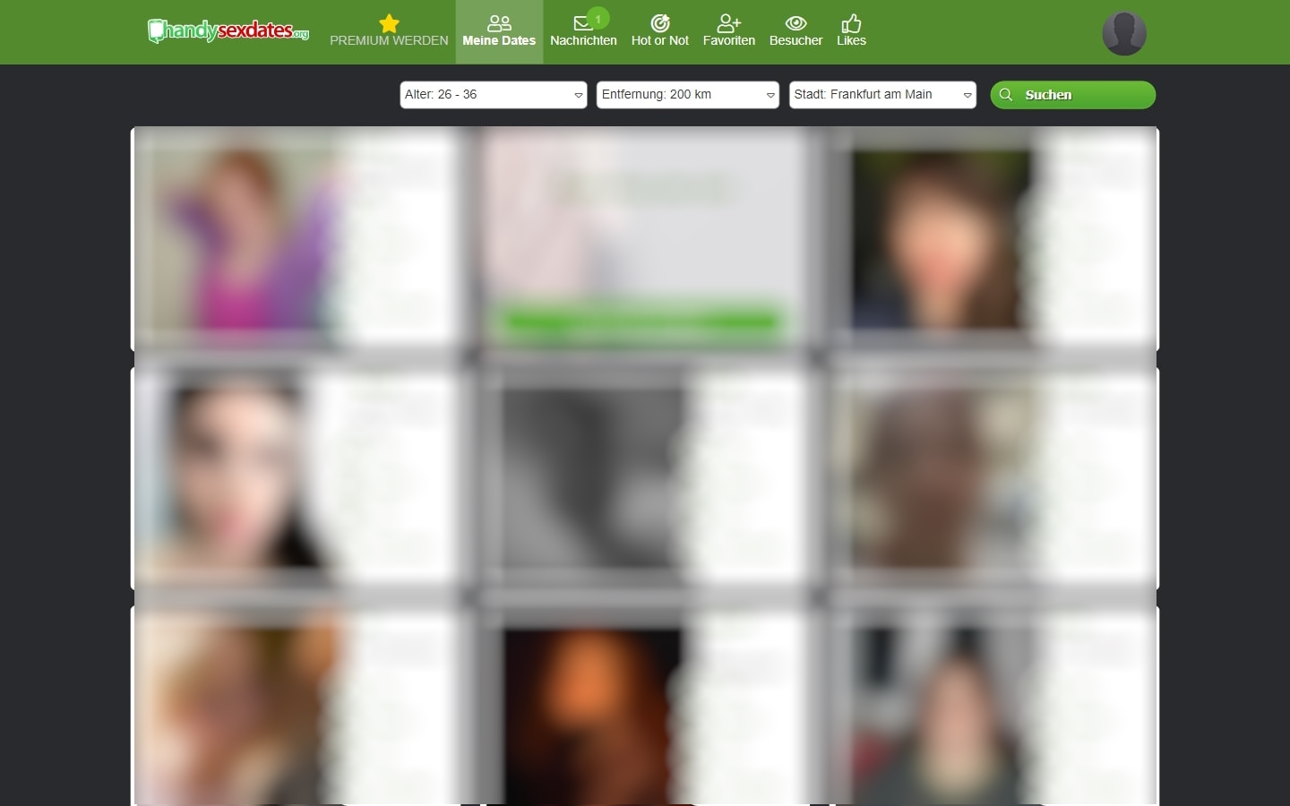 Handy-SexDates.org Mitgliederbereich