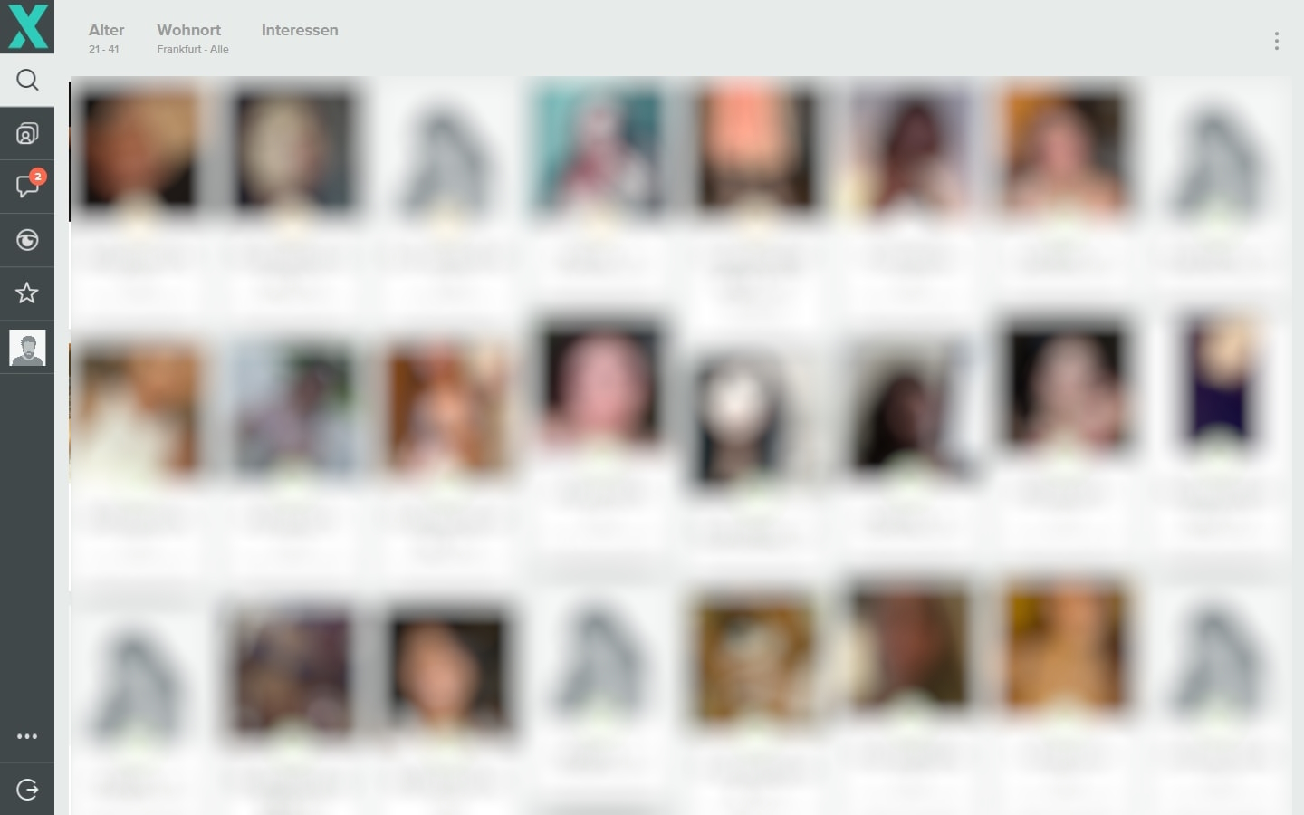 Sex-Dater.com Mitgliederbereich