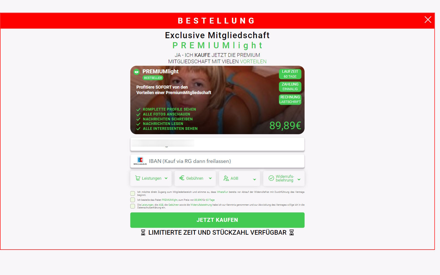 WhatsFun.date Kosten