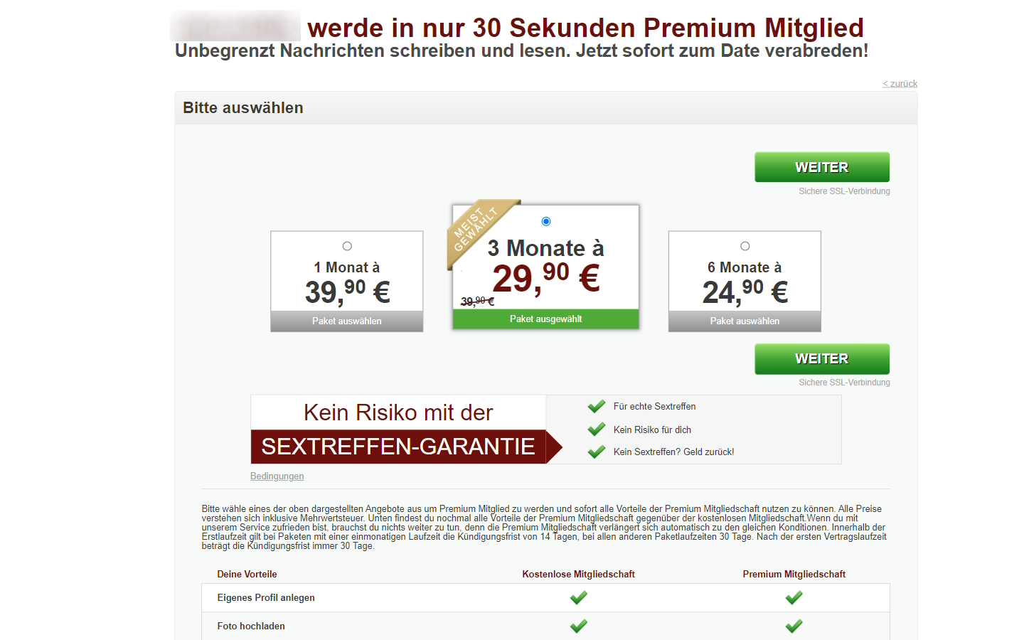 KommSchon69.de Kosten