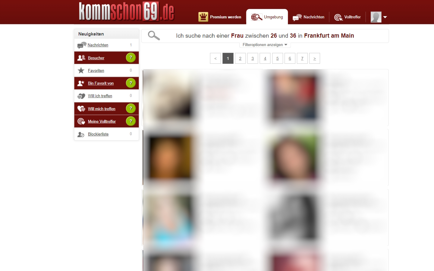 KommSchon69.de Mitgliederbereich