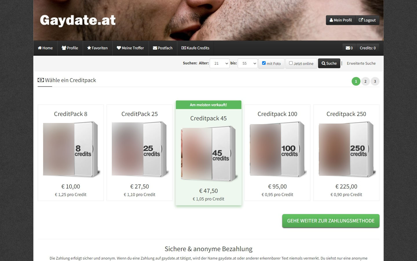 GayDate.at Kosten