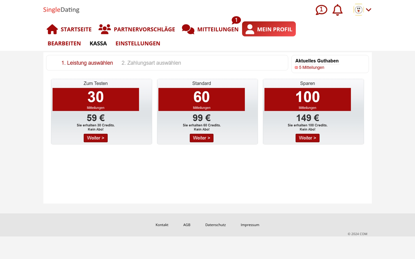 Single-Dating24.com Kosten